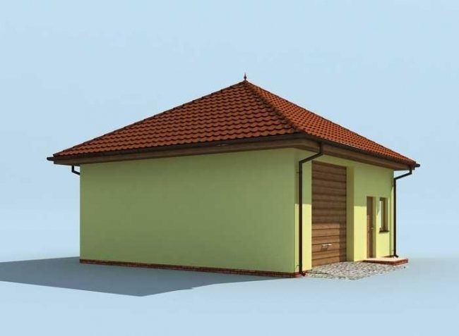Проект гаража-200