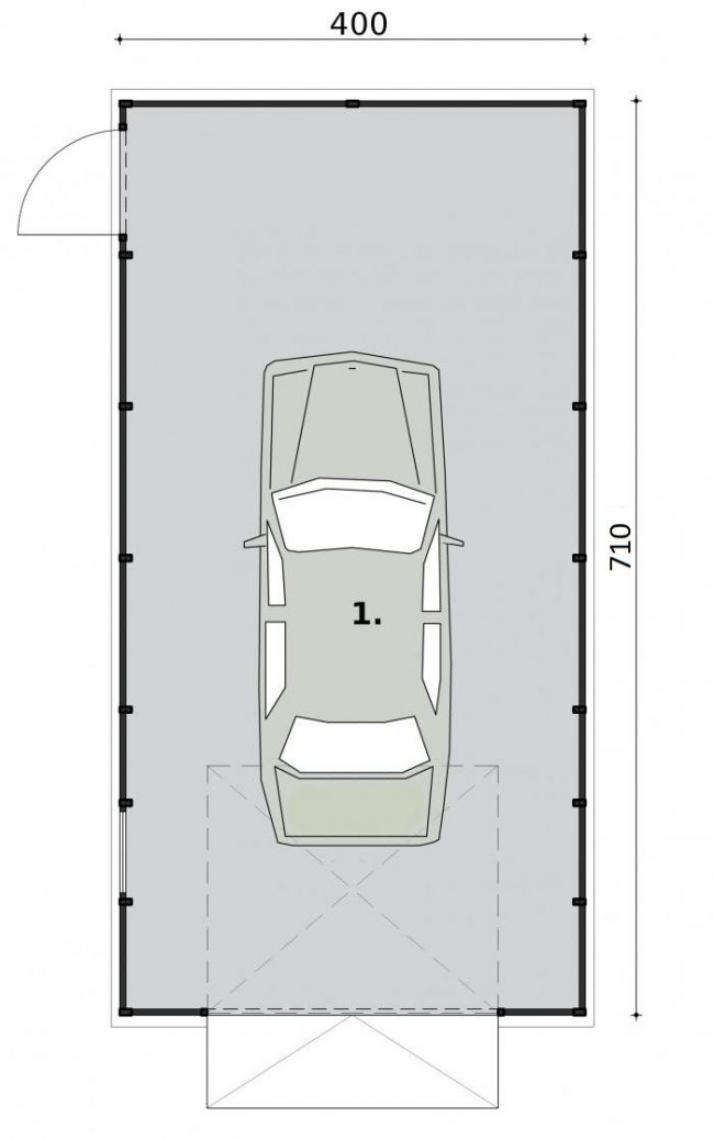 Проект гаража-32
