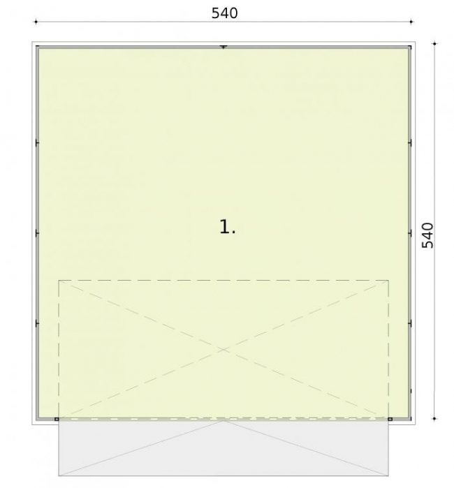 Проект гаража-49