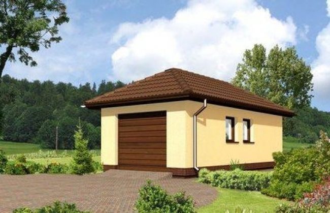 Проект гаража-43