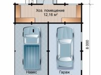Проект гаража-161