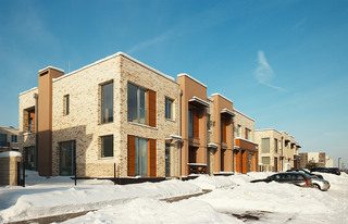 Строительство таунхаусов из газобетона в Москве под ключ