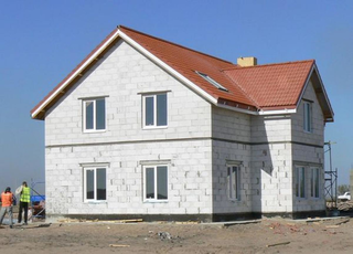 Проекты двухэтажных домов из газобетона в Москве под ключ