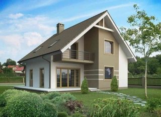 Проекты домов из газобетона до 100 кв.м в Москве под ключ Проекты домов из газобетона до 100 кв.м в Москве под ключ