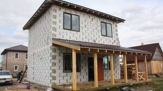 Проекты домов из газобетона 6х6 в Москве под ключ Проекты домов из газобетона 6х6 в Москве под ключ