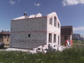 Проекты домов из газобетона 8х8 в Москве под ключ Проекты домов из газобетона 8х8 в Москве под ключ