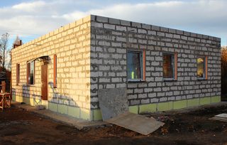 Проекты домов из газобетона 8х12 в Москве под ключ Проекты домов из газобетона 8х12 в Москве под ключ