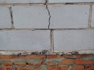 Трещины в стенах из газобетона, причины и ремонт