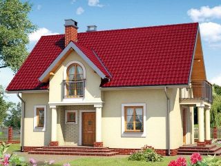 Проекты домов из пеноблоков 7х10 в Москве