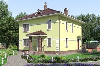 Проекты домов из пеноблоков 9х12 в Москве