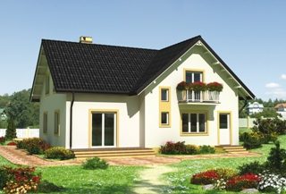 Проекты домов из пеноблоков 10х10 в Москве