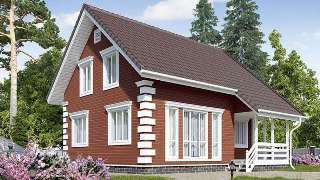 Проекты домов из пеноблоков до 150 кв.м в Москве